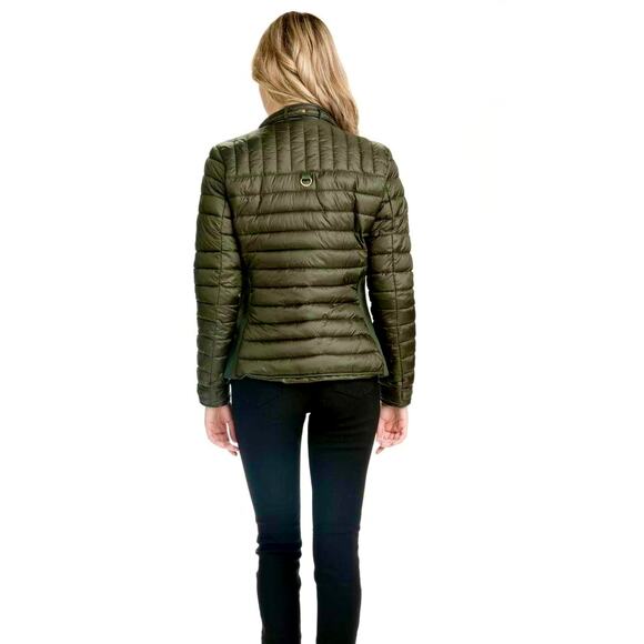 Sweet Look Womens Puffer Jacket Forest Green size L - Picture 3 of 16